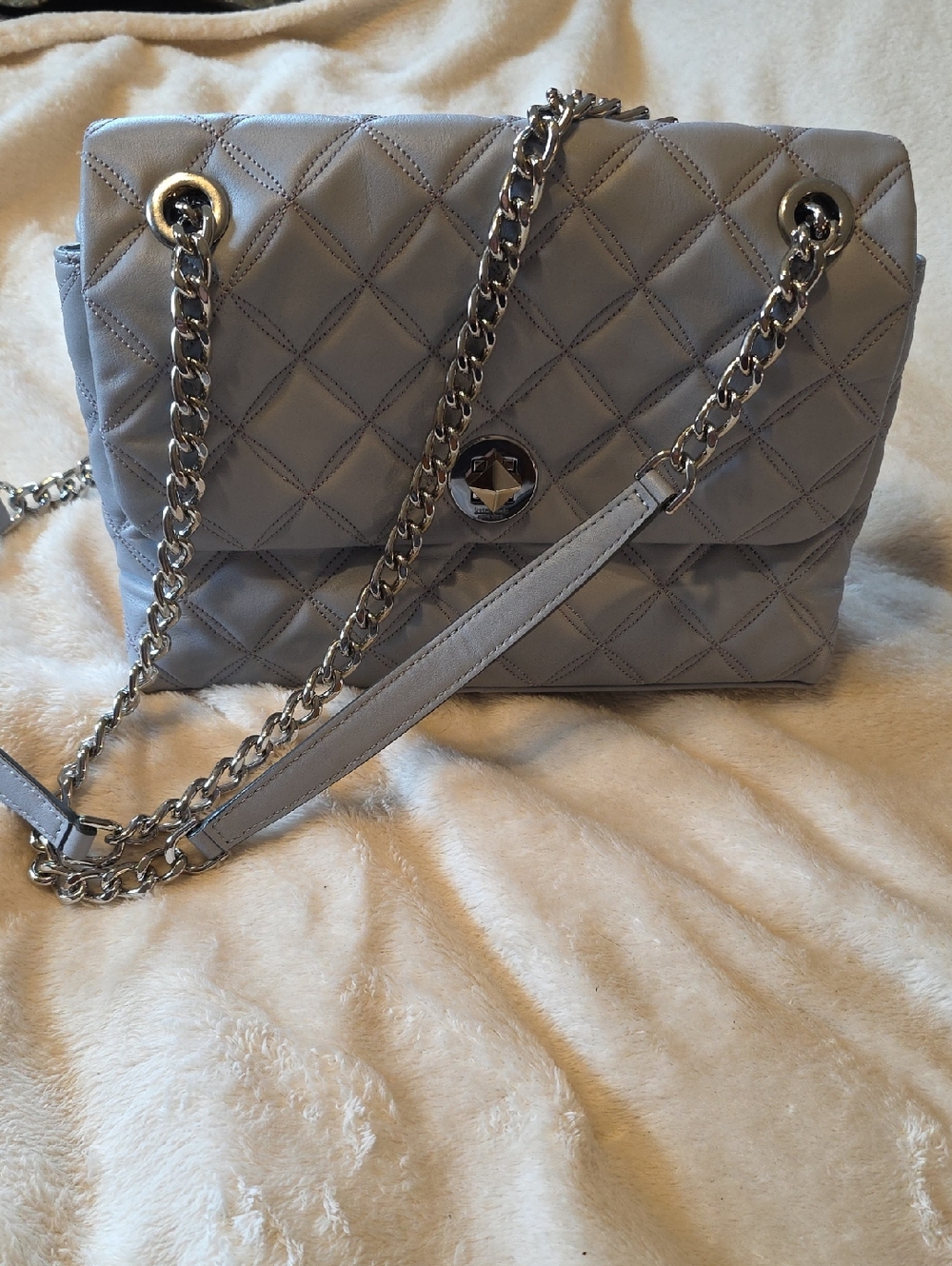 Kate Spade Quilted Chain-Handle Shoulder Bag and matching wallet